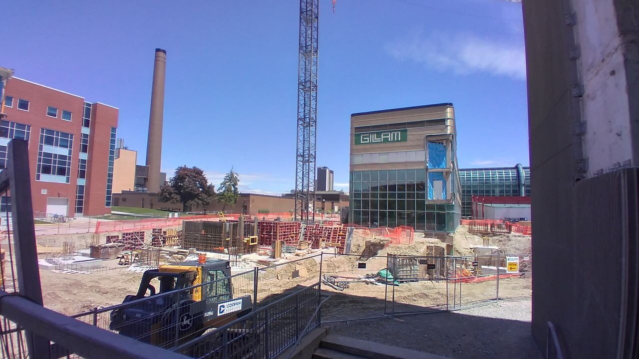 Foundation work, June 2025