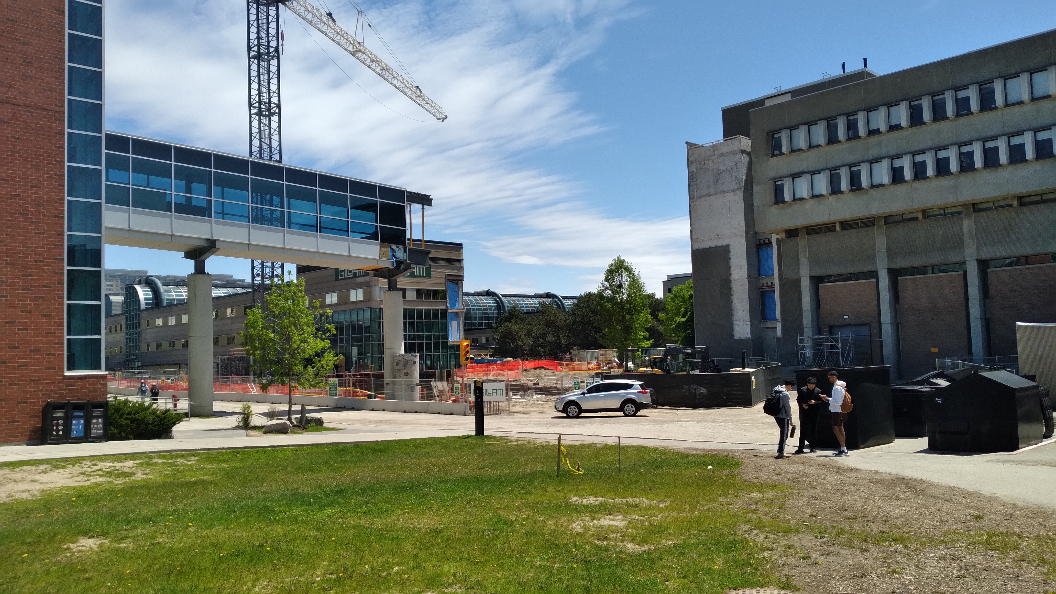 Site still appears mostly empty, June 2025