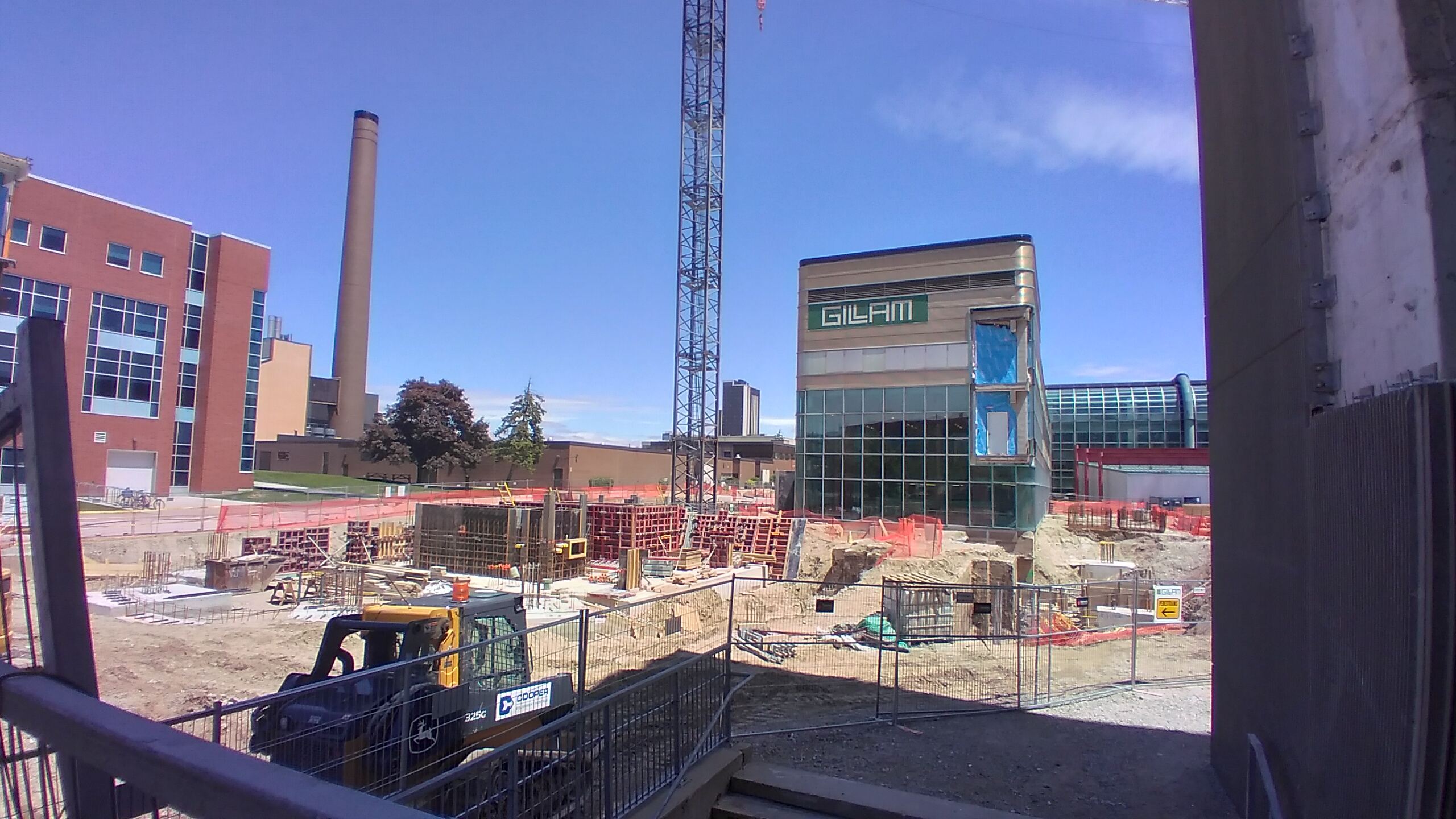 Foundation work, June 2025